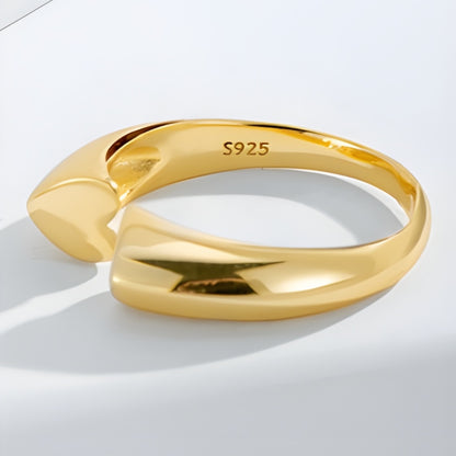 Adjustable Heart Ring